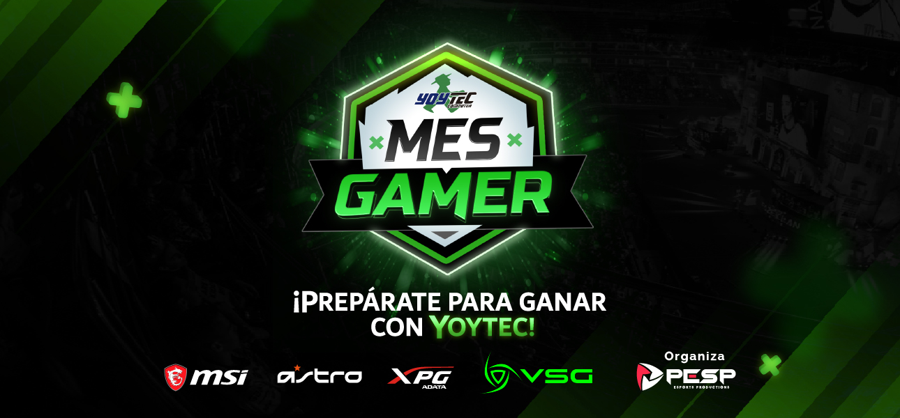 YOYTEC Y PESP ANUNCIAN: MES GAMER 2021